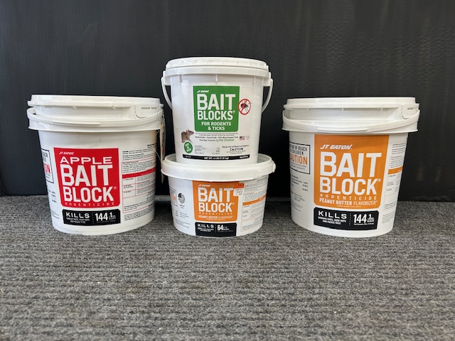 JT Eaton bait blocks for rodent control
