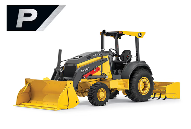 John Deere 210L tractor loader rental equipment